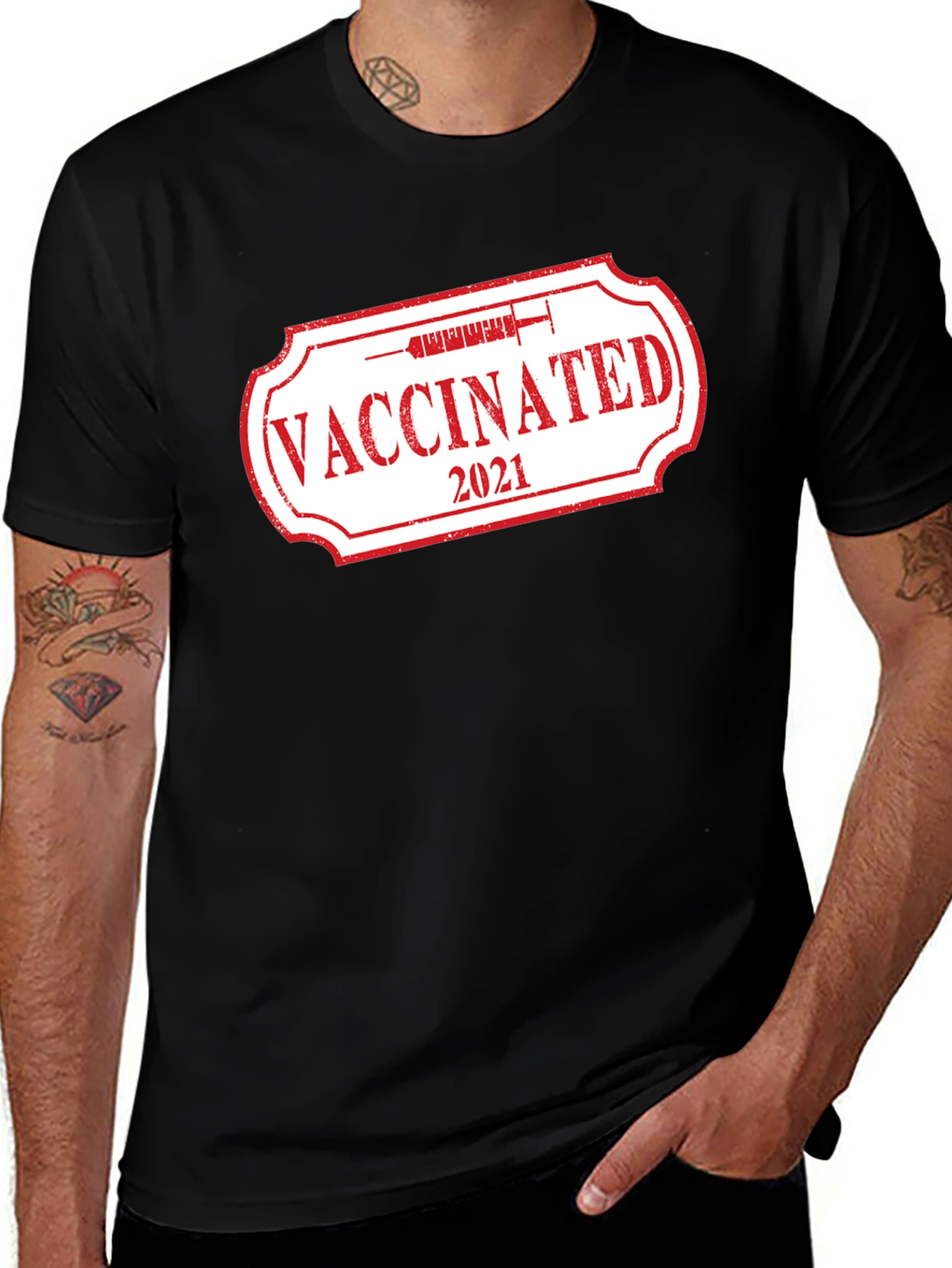 Vaccinated 2021 Graphic Tee