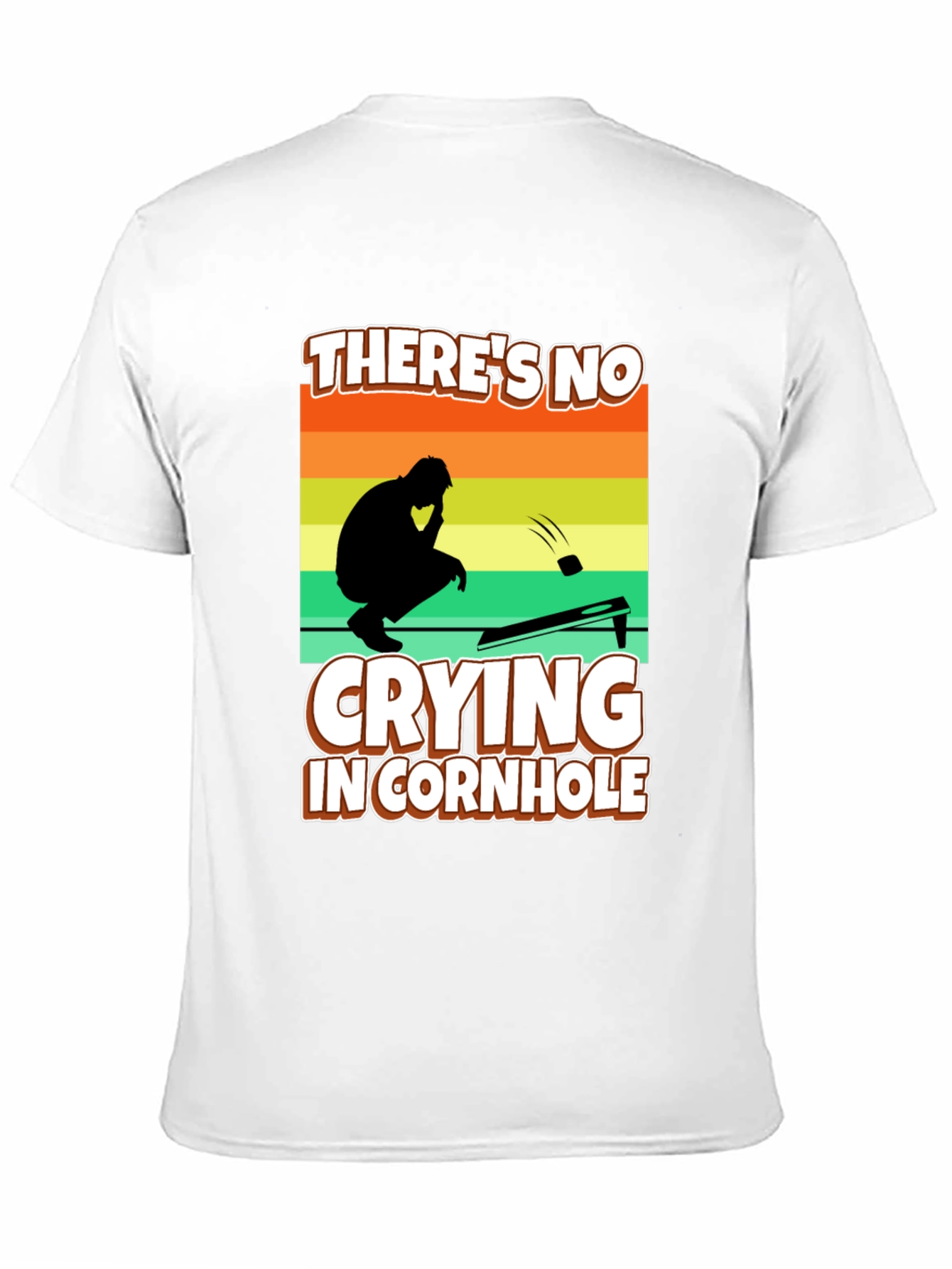 Theres No Crying in Cornhole T-Shirt