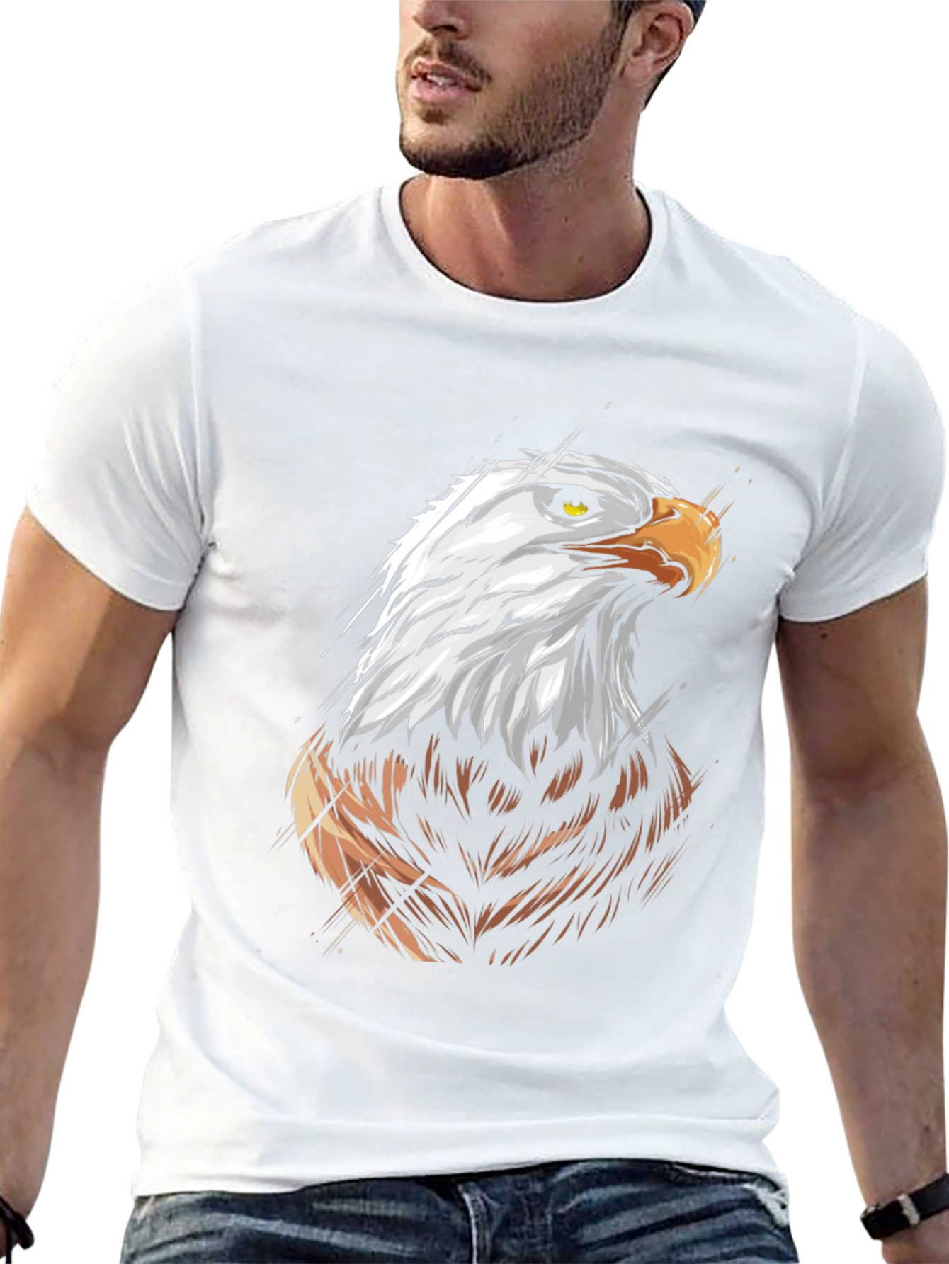 Bold Eagle Graphic T-Shirt