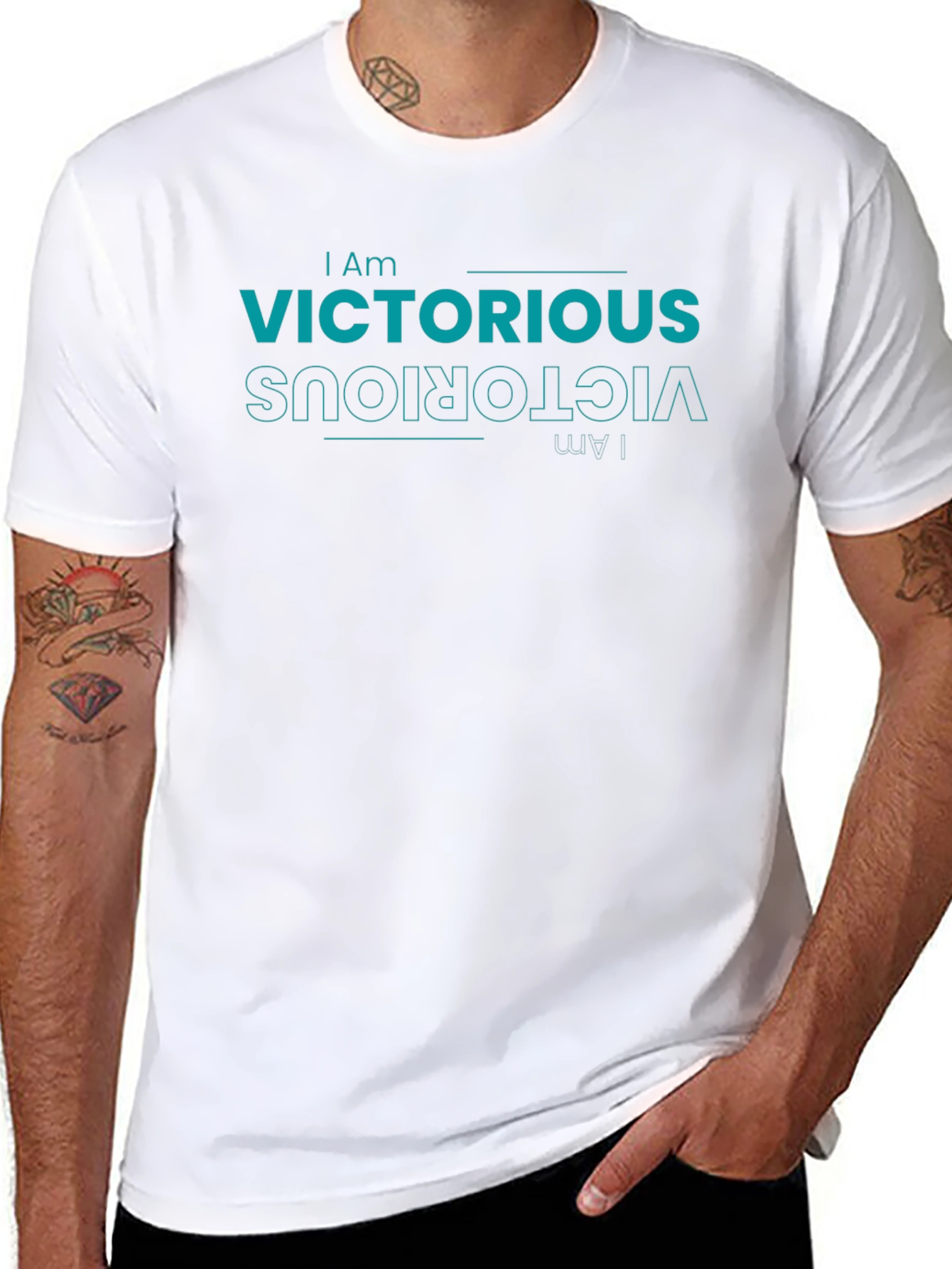 Victorious Graphic Tee - Stylish Everyday Wear