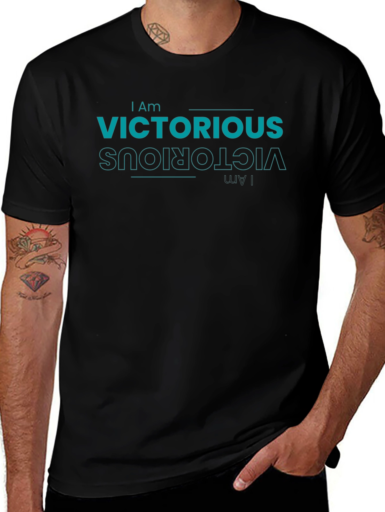 Victorious Graphic Tee - Stylish Everyday Wear