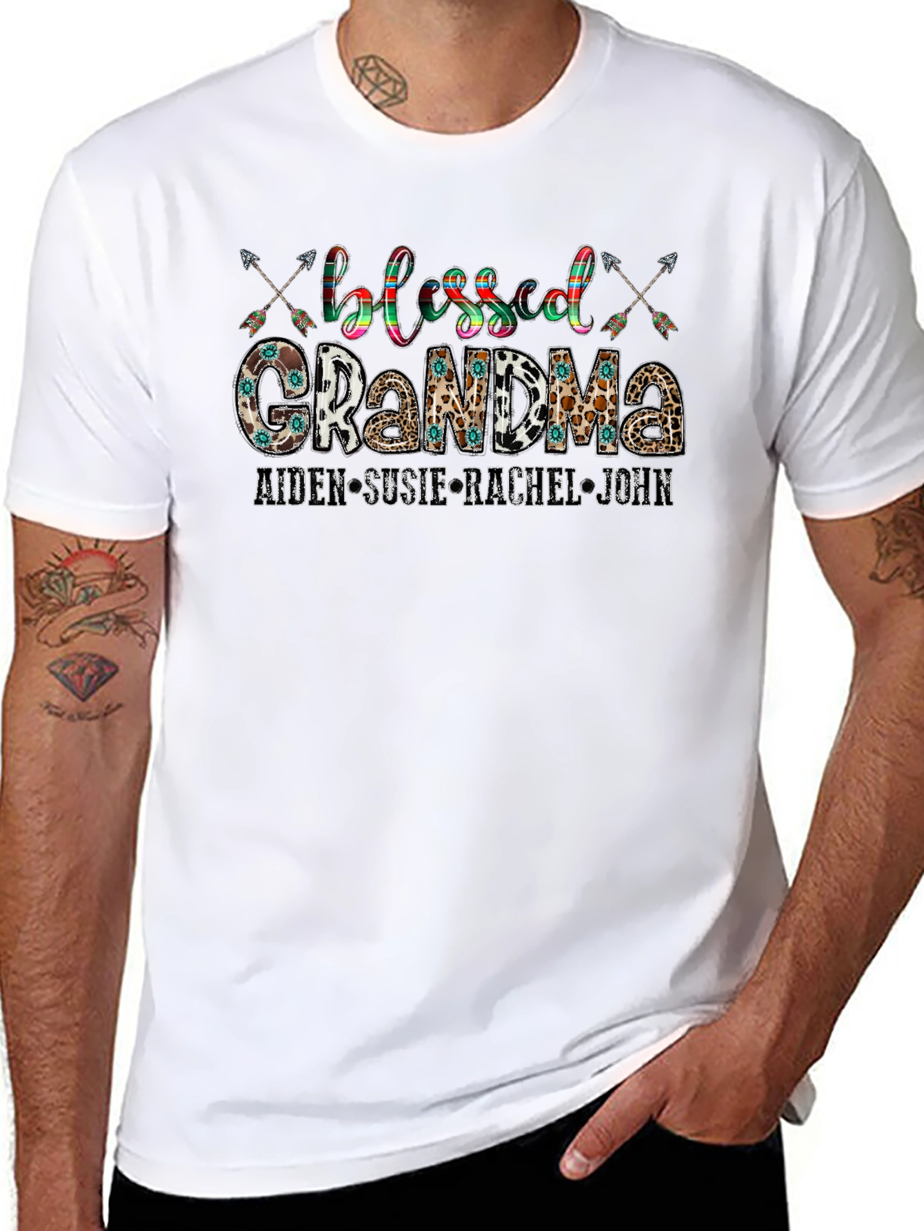 Blessed Grandma Graphic Tee