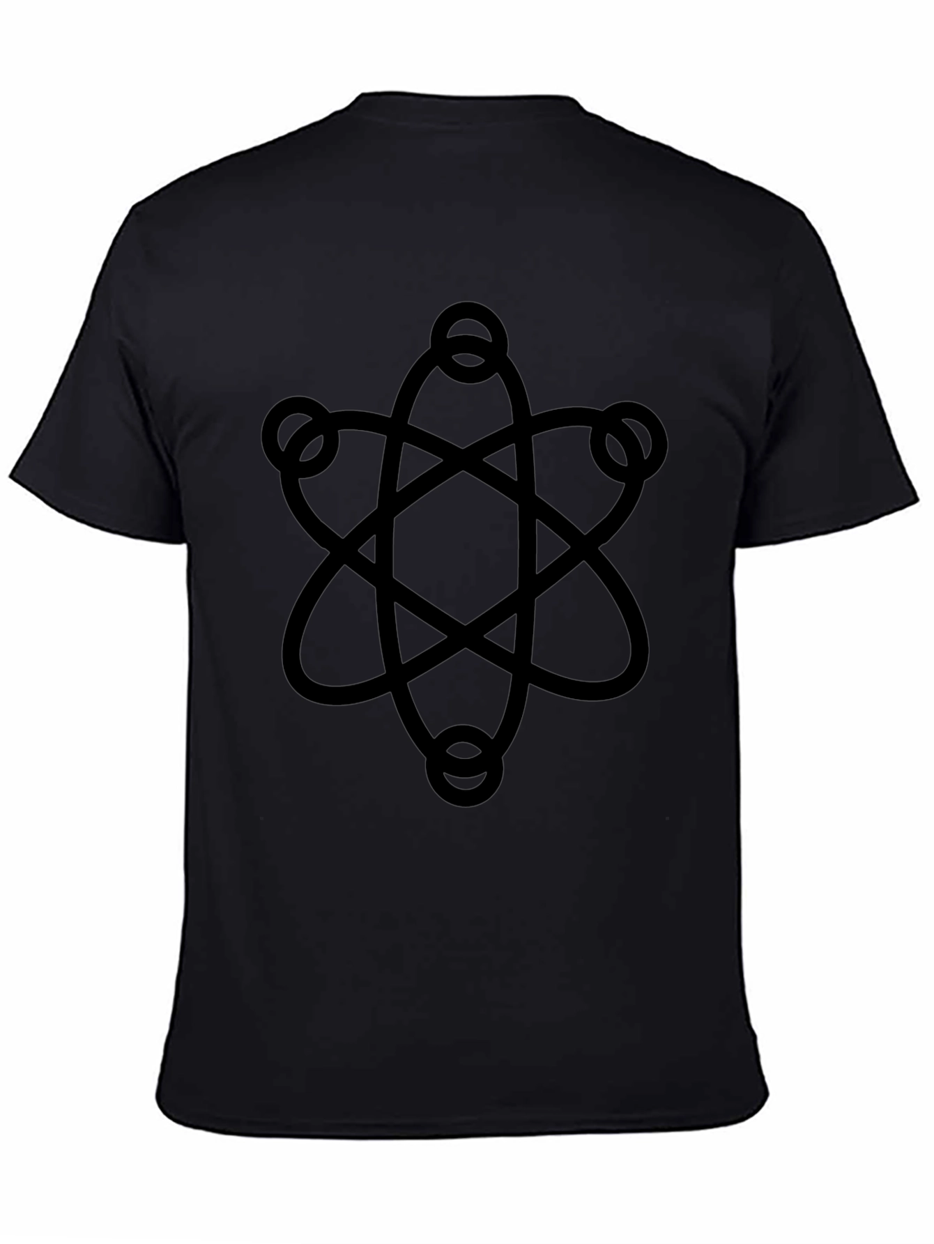 Atomic Symbol Black T-Shirt