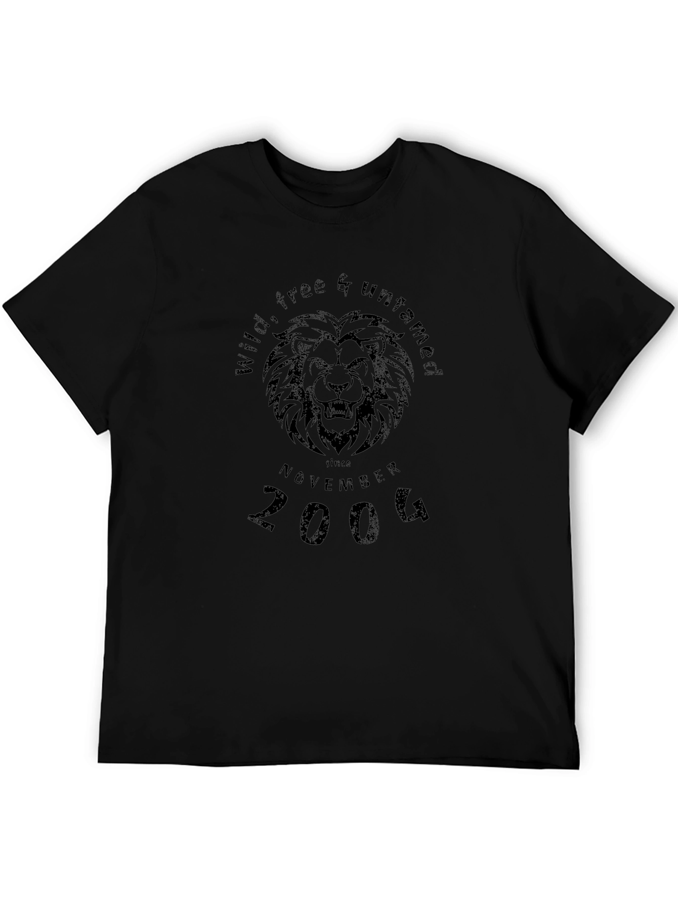 Wild Free & Untamed Lion Graphic Tee