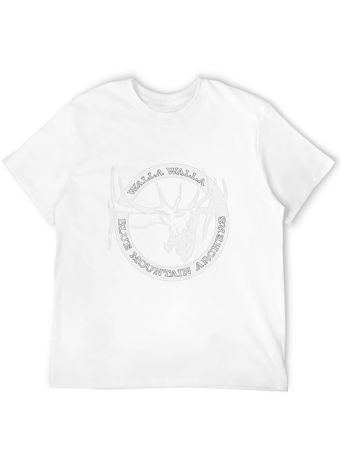 Walla Walla Blue Mountain Archers Black T-Shirt