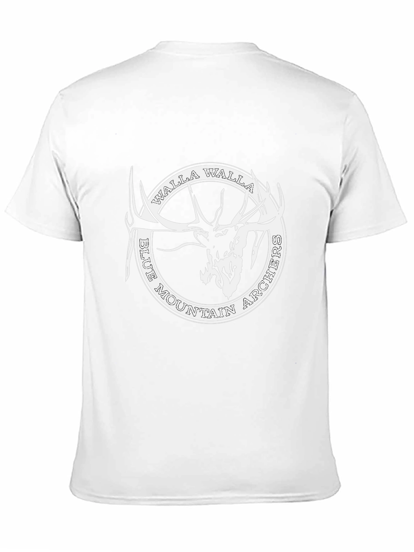 Walla Walla Blue Mountain Archers Black T-Shirt