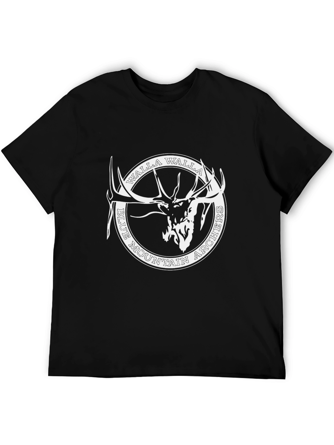Walla Walla Blue Mountain Archers Black T-Shirt