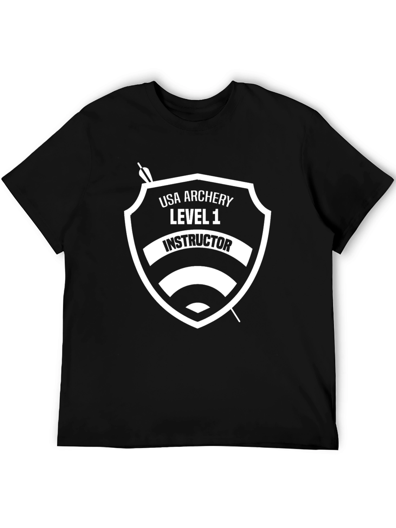 USA Archery Level 1 Instructor T-Shirt - Black