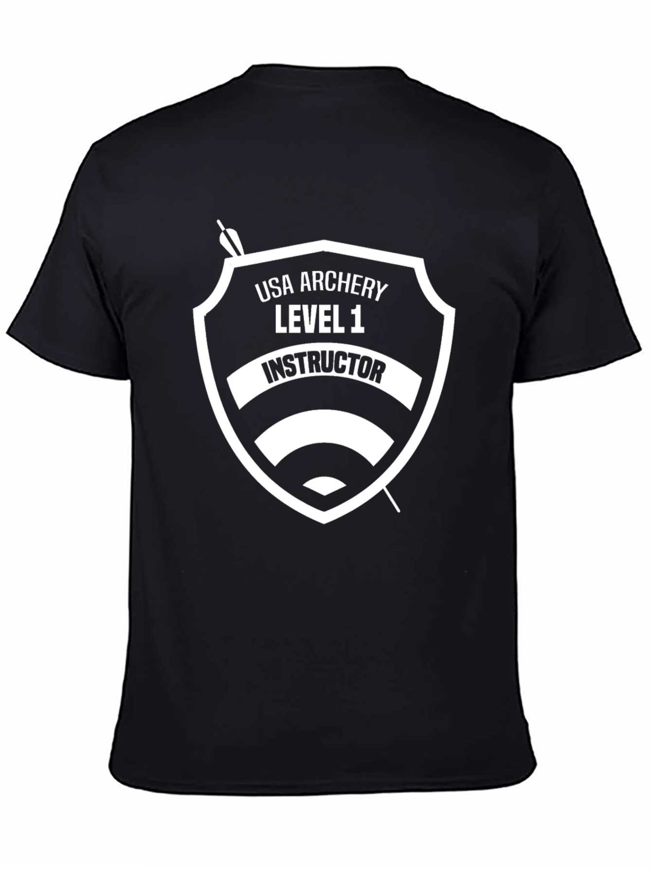 USA Archery Level 1 Instructor T-Shirt - Black