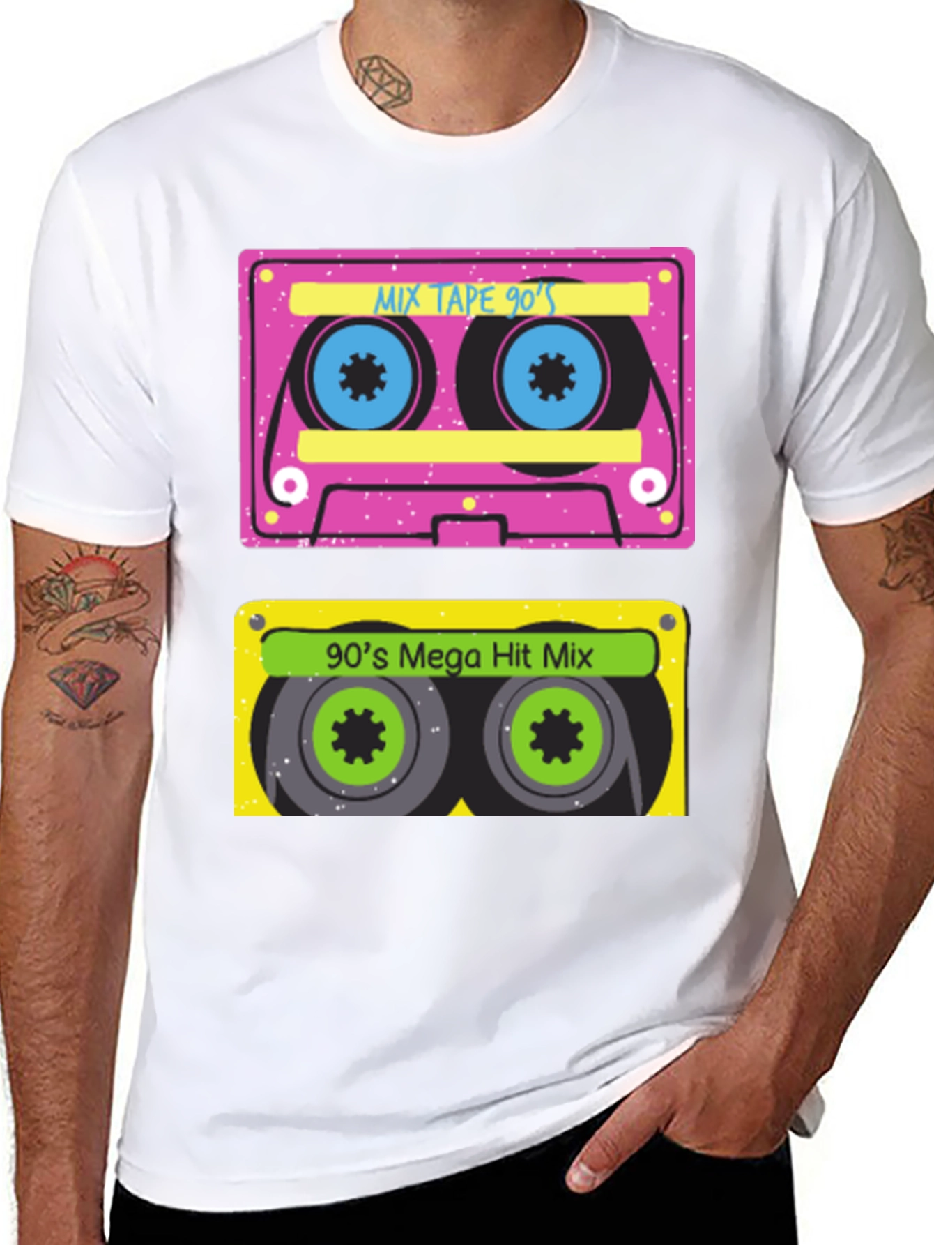 90s Cassette T-Shirt - Retro Style