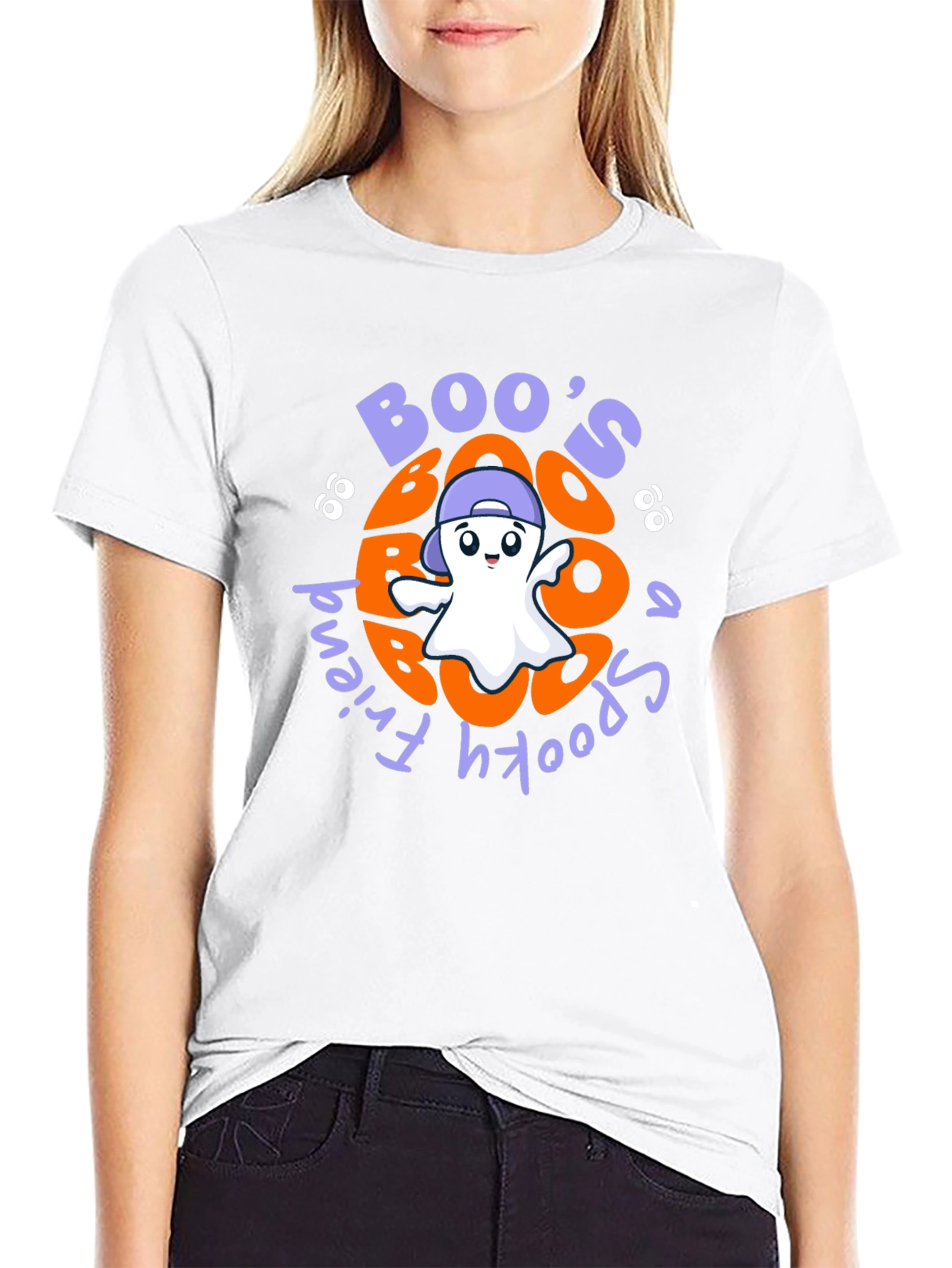 Boos A Spooky Friend Graphic Tee