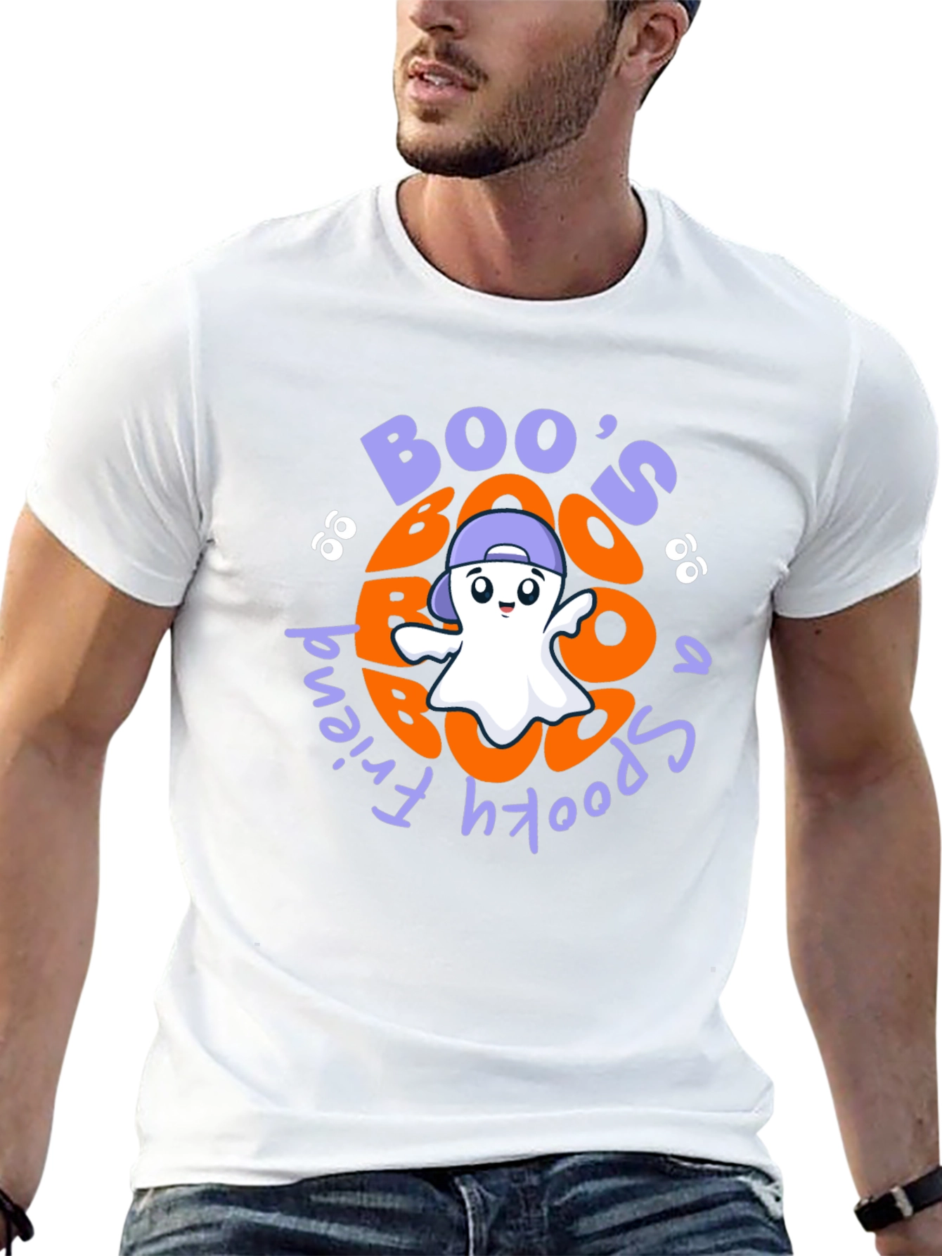 Boos A Spooky Friend Graphic Tee