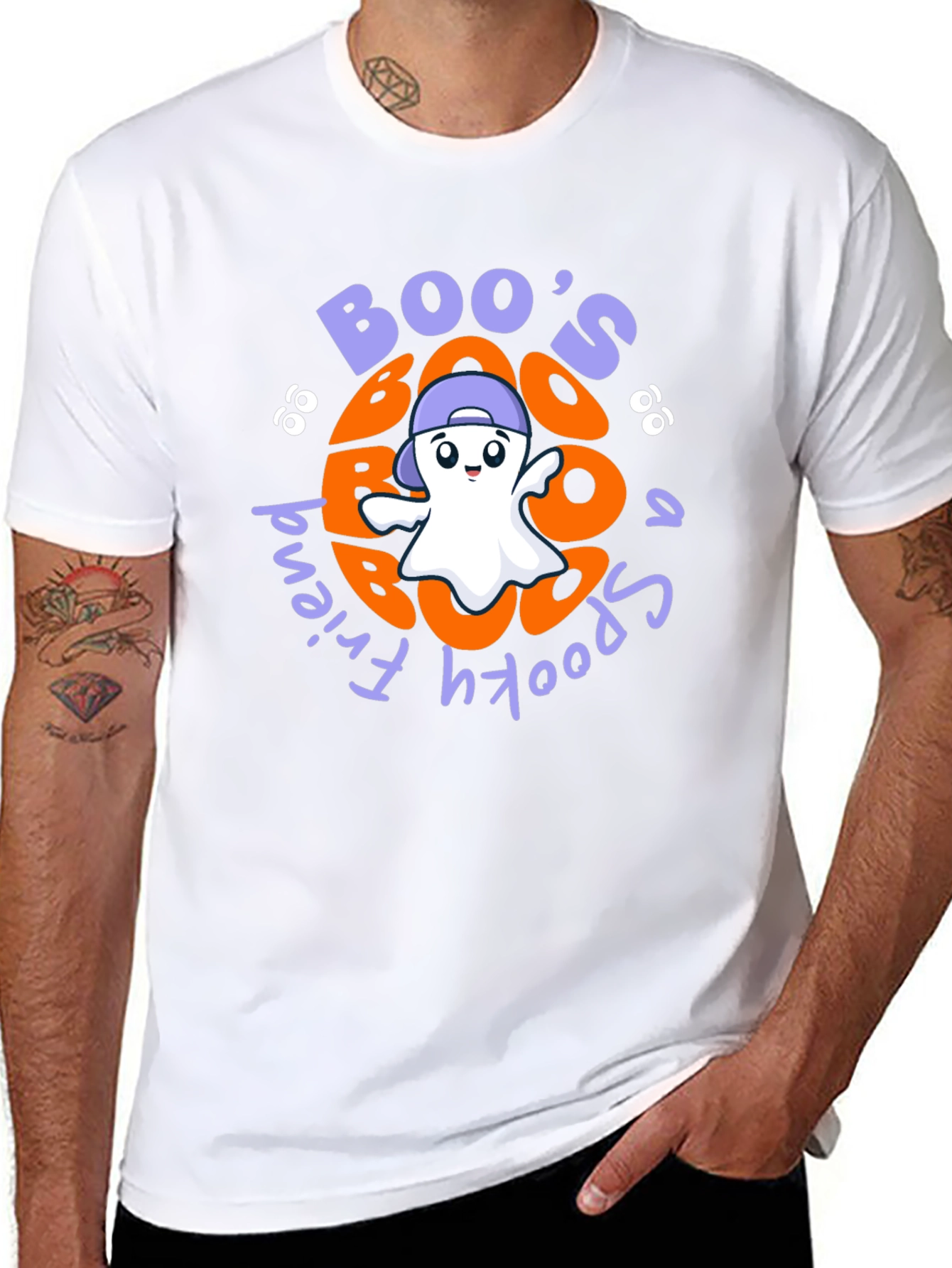 Boos A Spooky Friend Graphic Tee