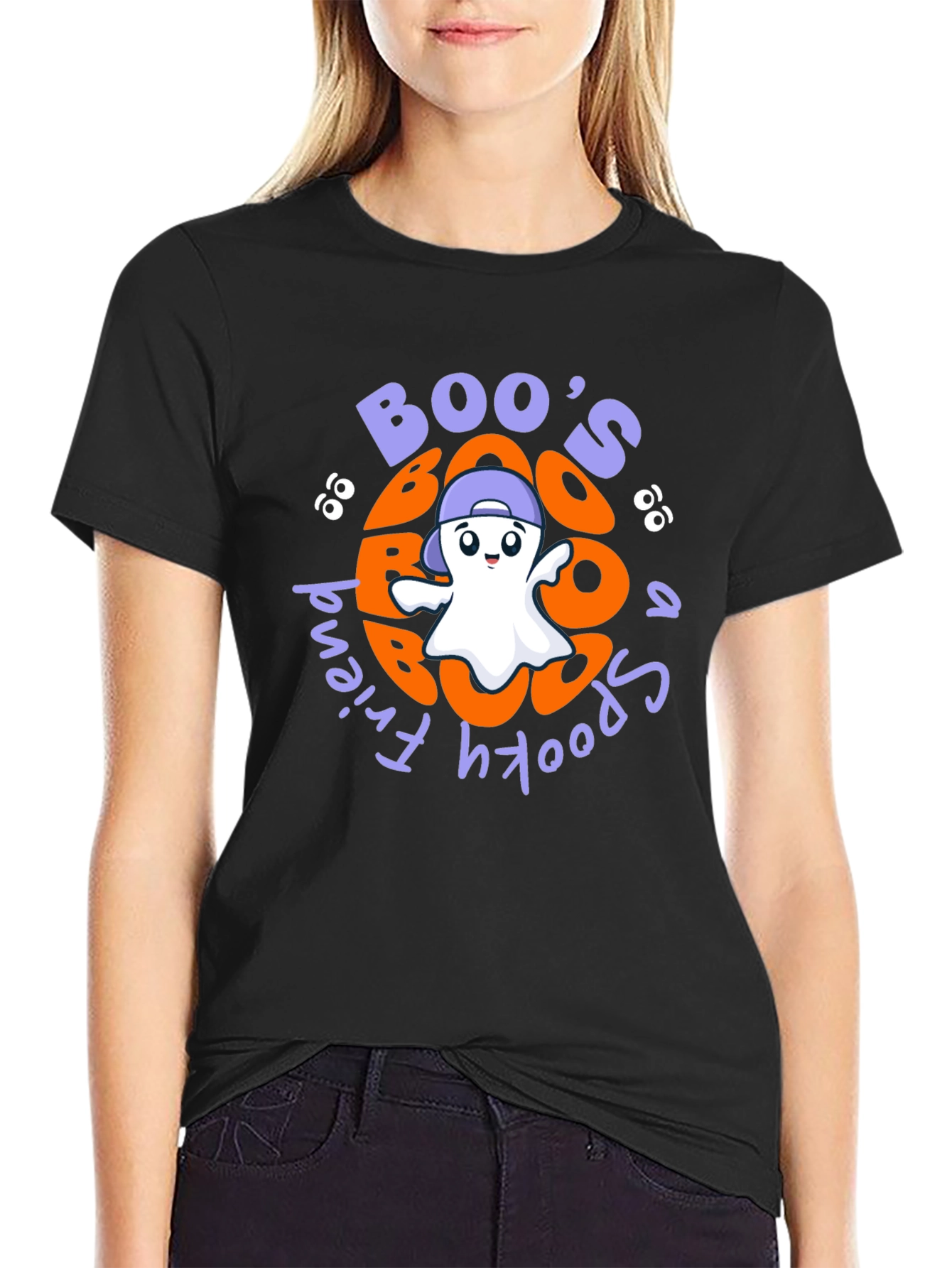 Boos A Spooky Friend Graphic Tee