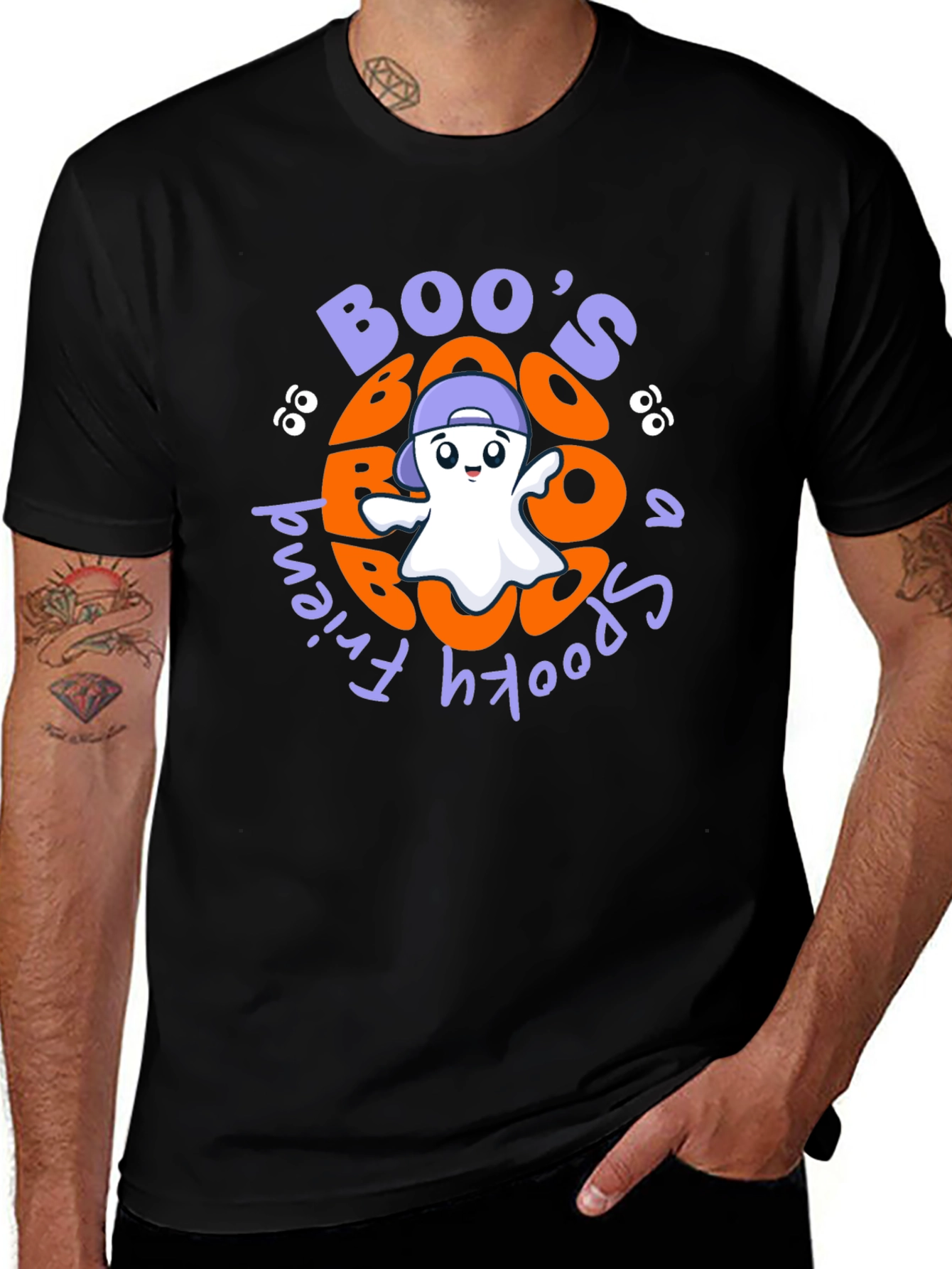 Boos A Spooky Friend Graphic Tee