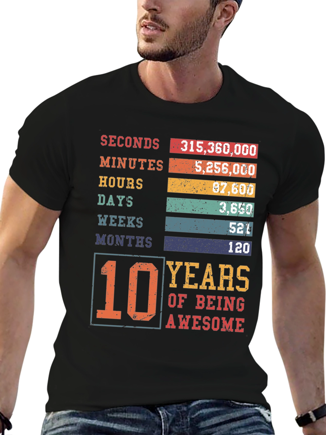 10 Years of Being Awesome T-Shirt