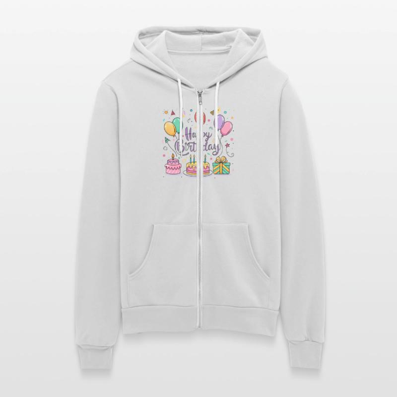 a vector illustration for a "Happy Birthday" greet