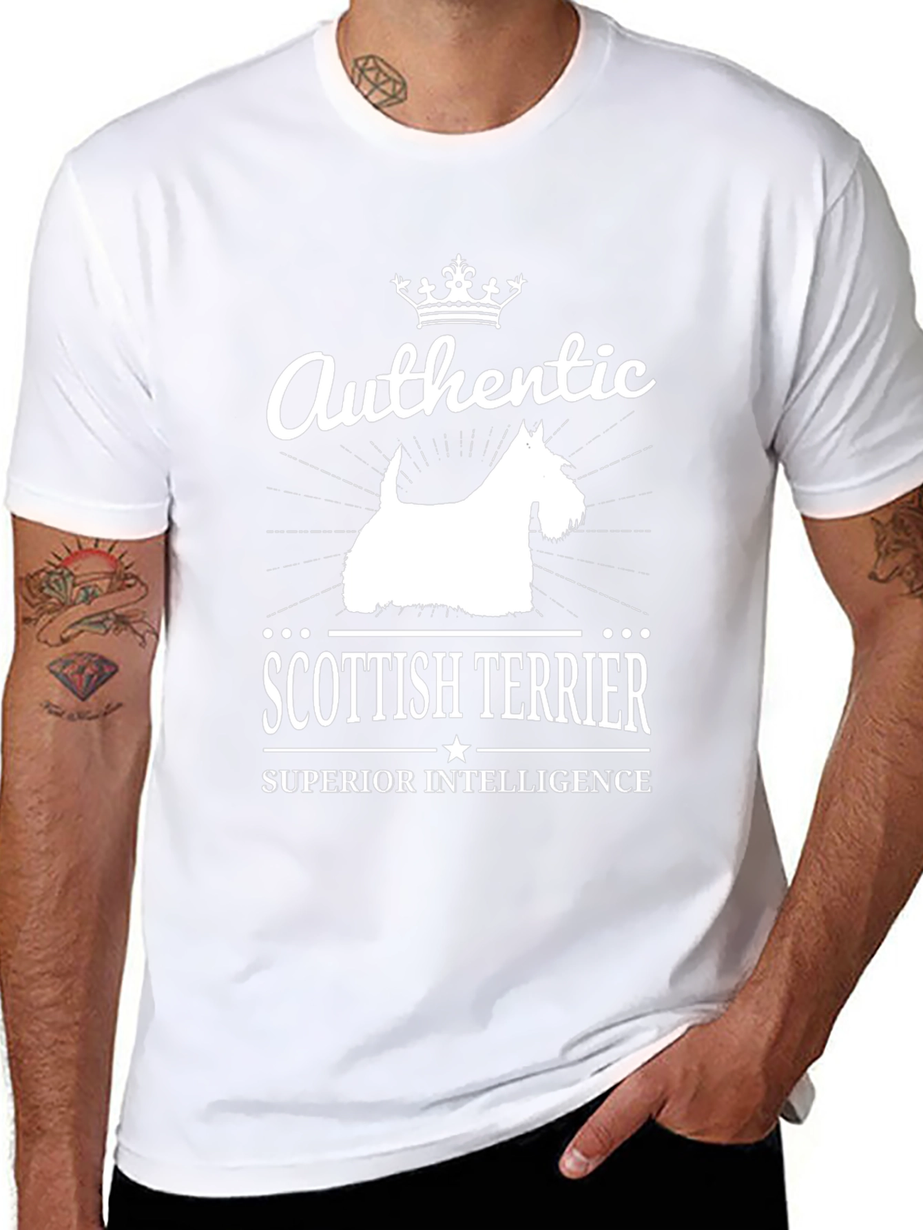 Authentic Scottish Terrier T-Shirt