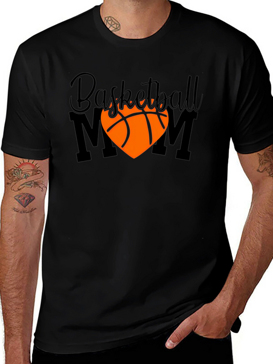 Basketball Mom Graphic T-Shirt