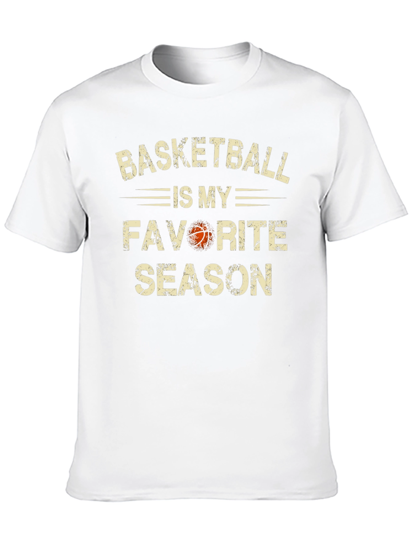 Basketball Is My Favorite Season Graphic T-Shirt