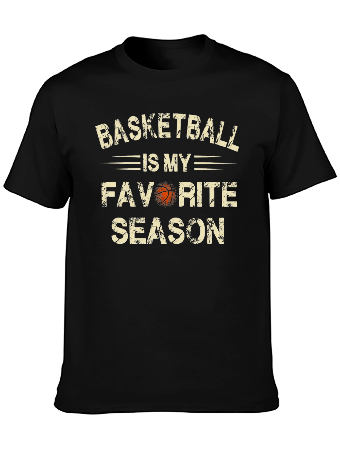 Basketball Is My Favorite Season Graphic T-Shirt