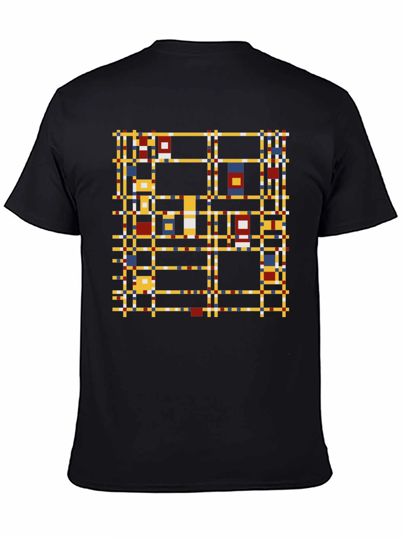 Abstract Pixel Art Graphic T-Shirt