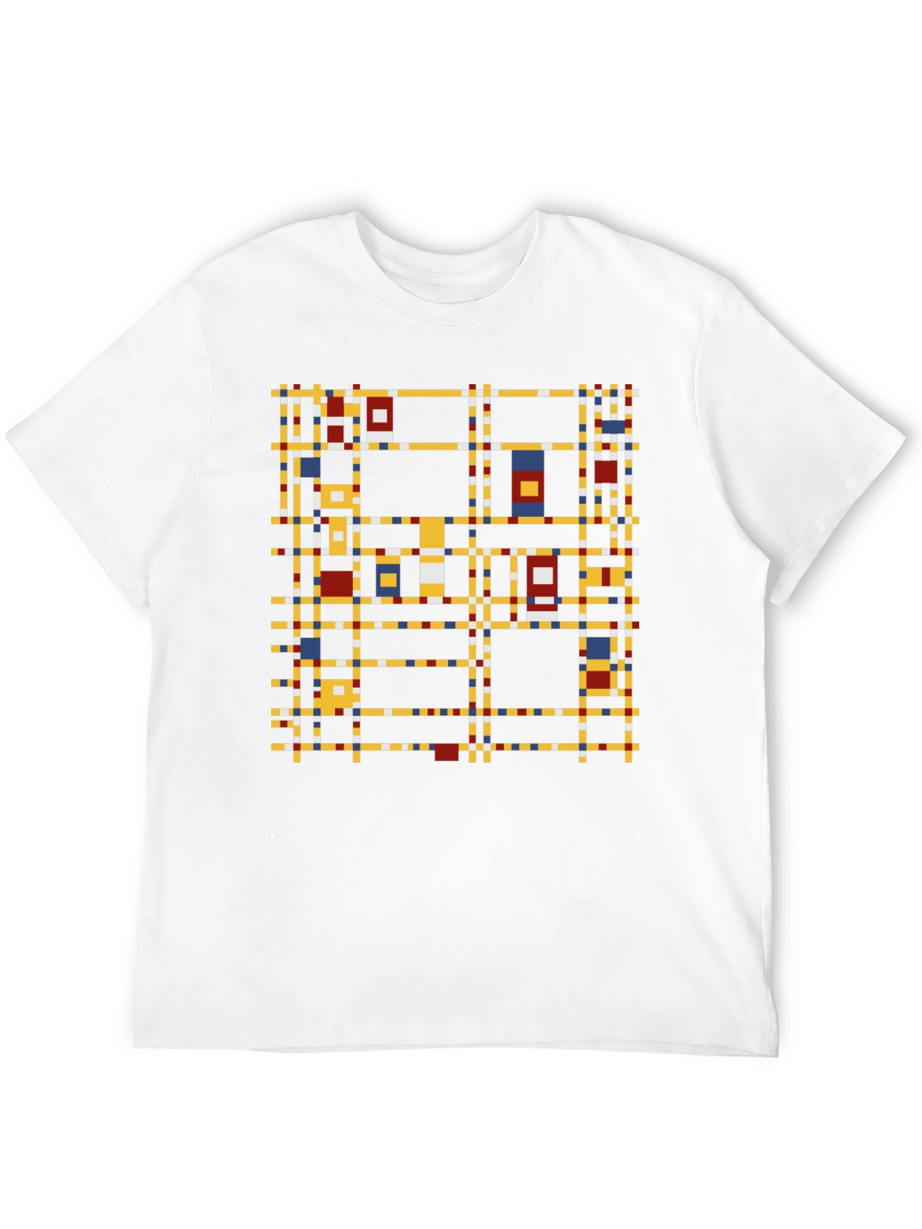 Abstract Pixel Art Graphic T-Shirt