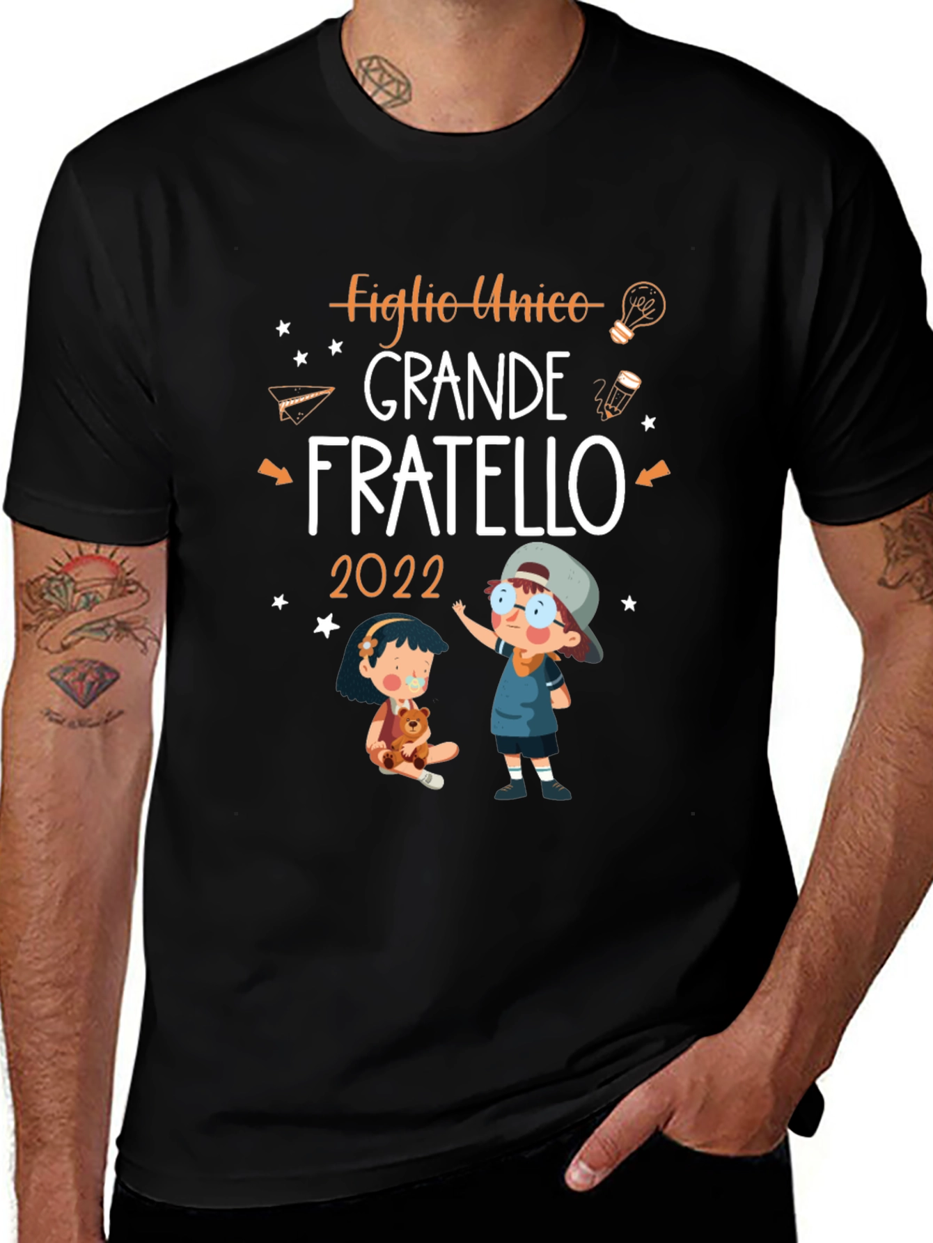 Big Brother 2022 T-Shirt - Cute Sibling Love Tee