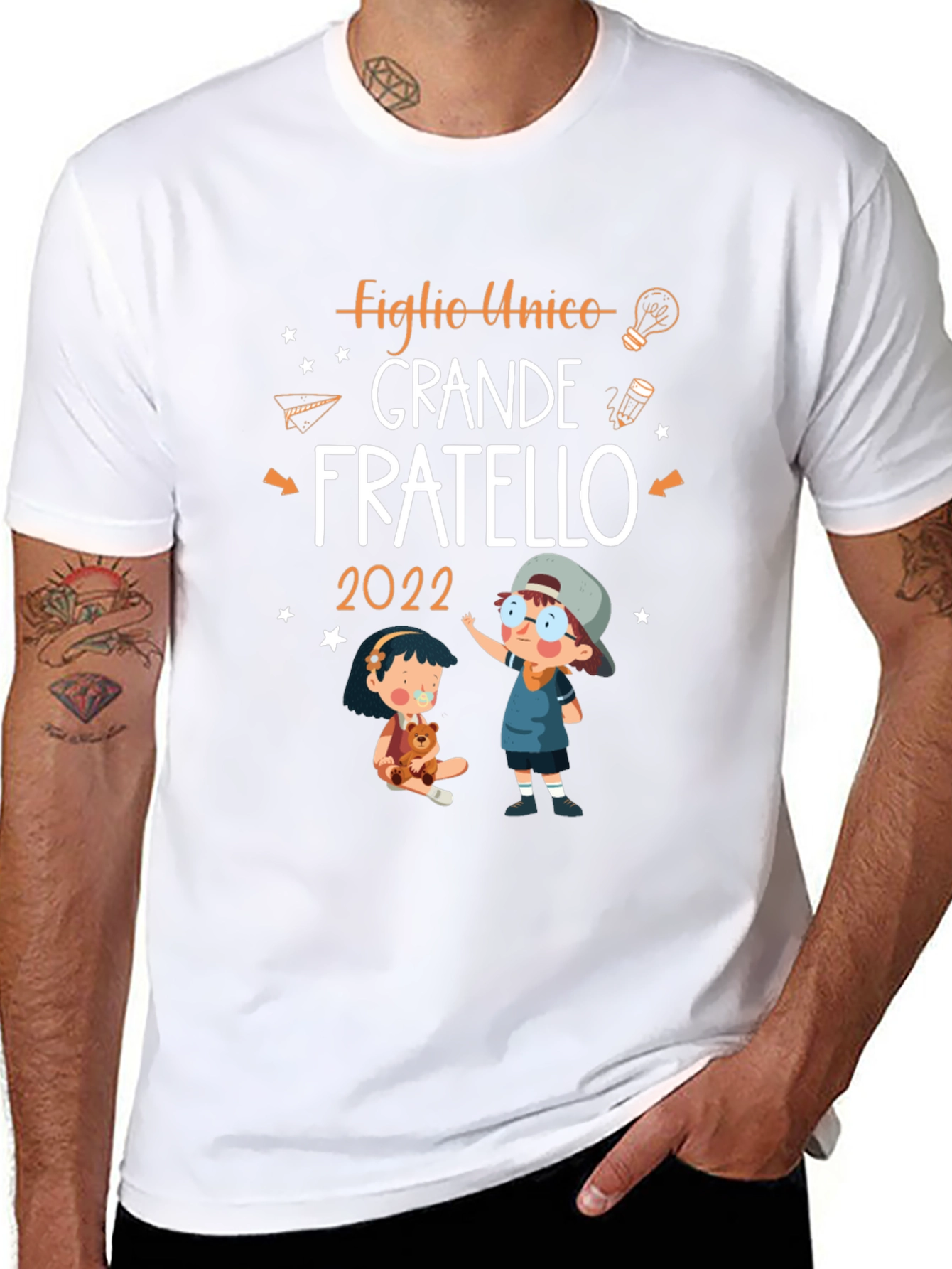 Big Brother 2022 T-Shirt - Cute Sibling Love Tee