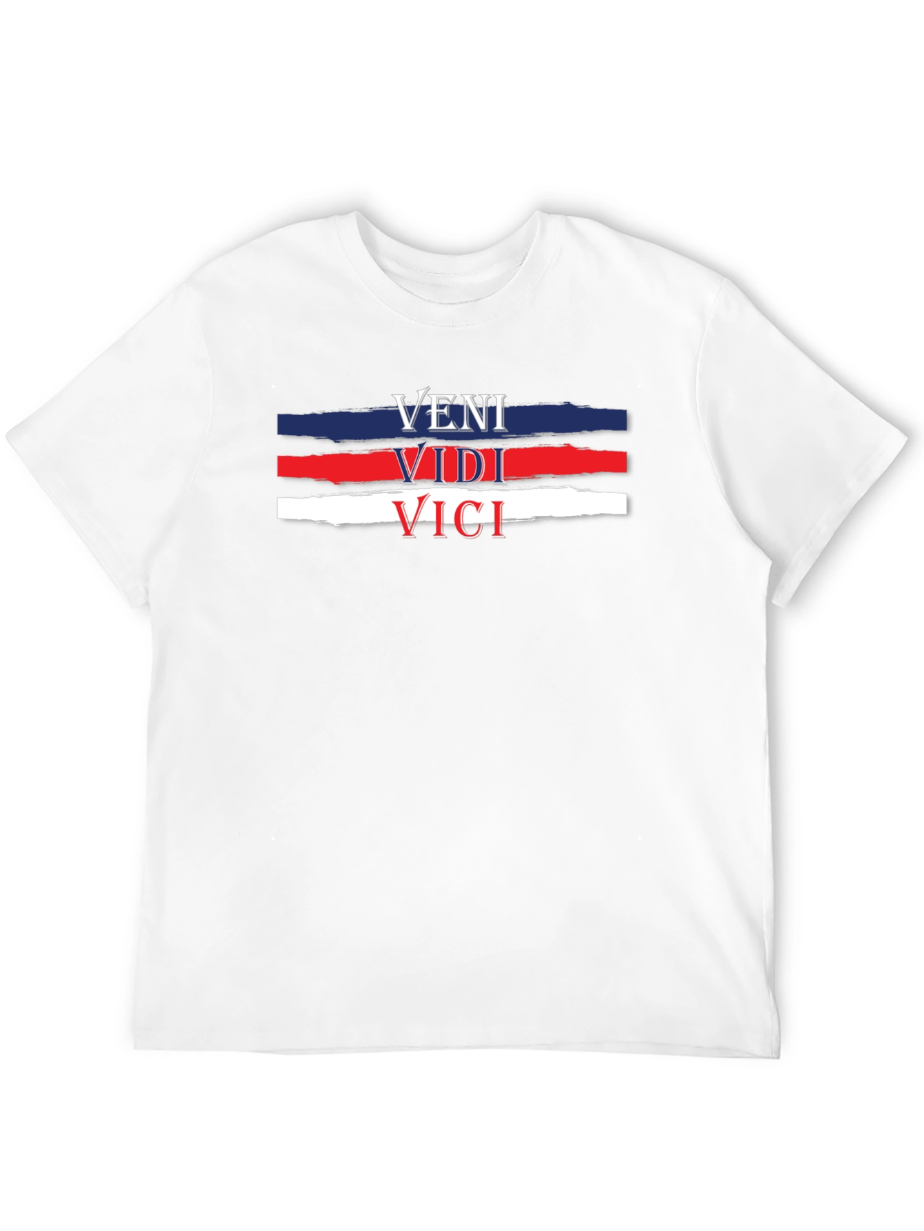Veni Vidi Vici T-Shirt - Black Cotton Tee