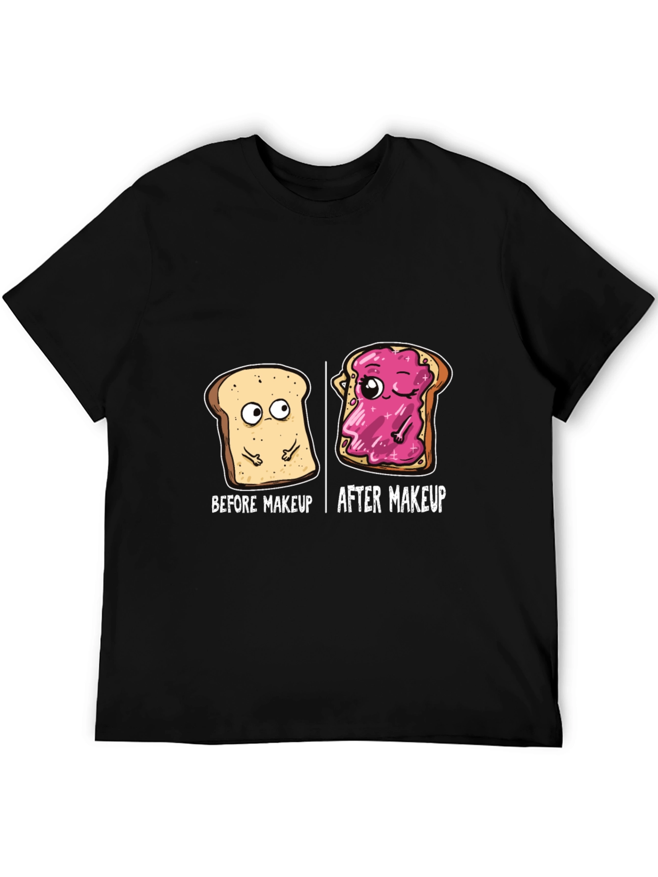 Before and After Makeup T-Shirt