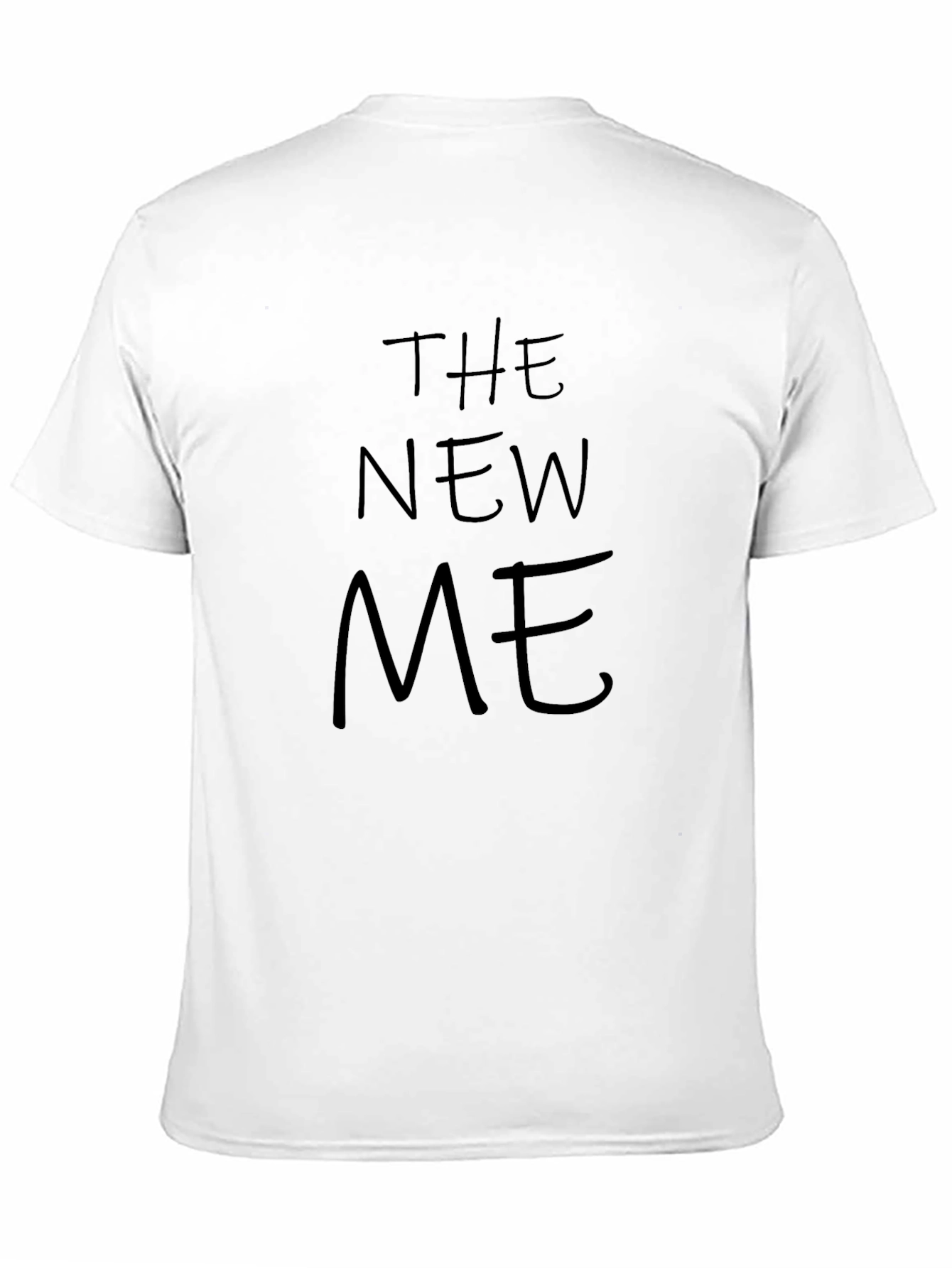 The New Me Black Crewneck T-Shirt
