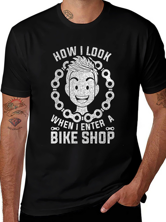 Bike Shop T-Shirt - Cyclist Humor Tee
