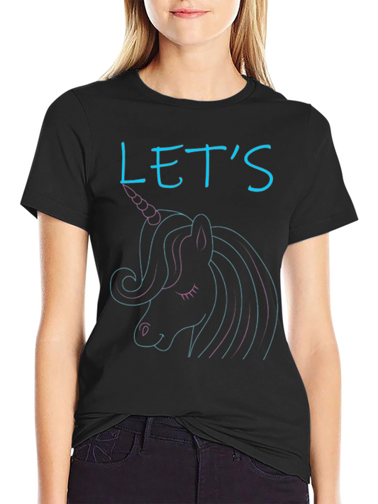 Unicorn Graphic Tee - Lets