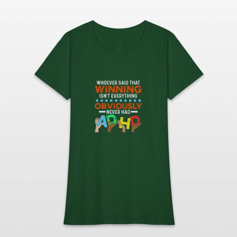 ADHD Awareness Winning Attention Deficit Warrior