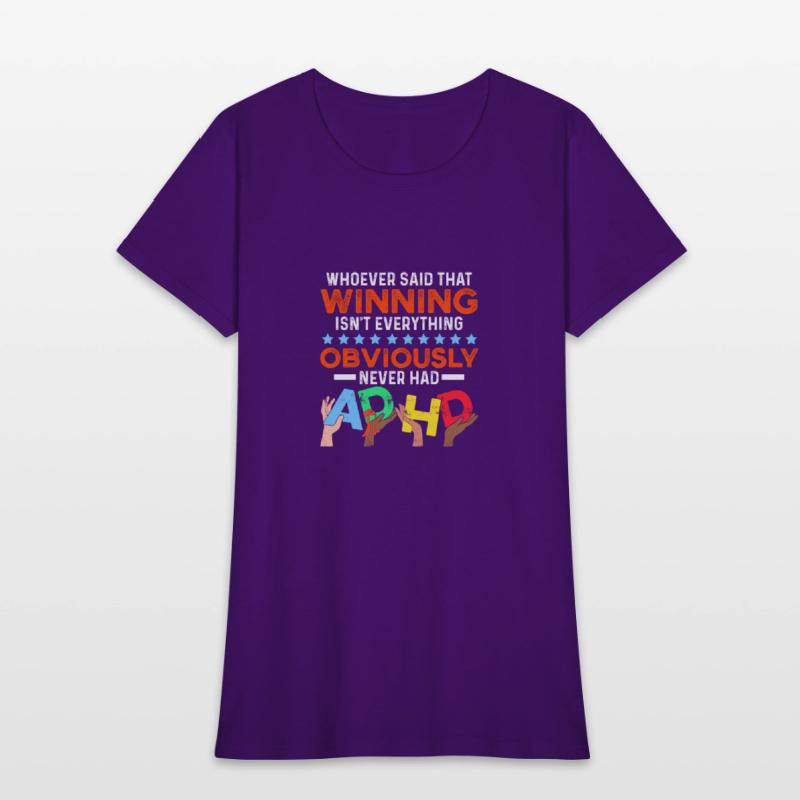 ADHD Awareness Winning Attention Deficit Warrior