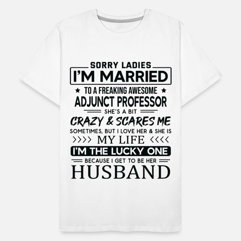 Adjunct Professor Funny Saying For Husband