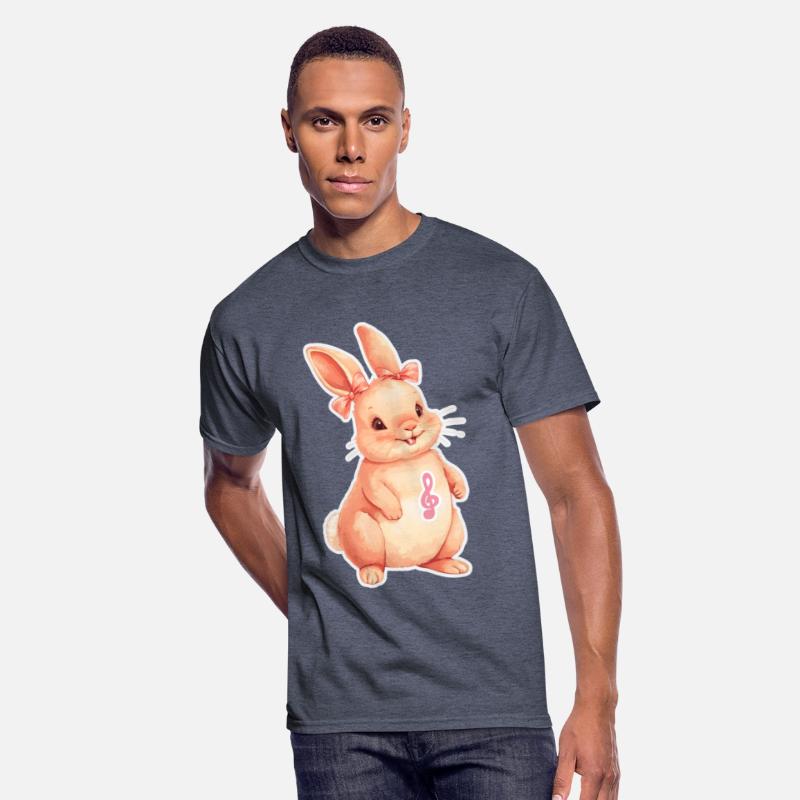 Adorable Bunny with Musical Note