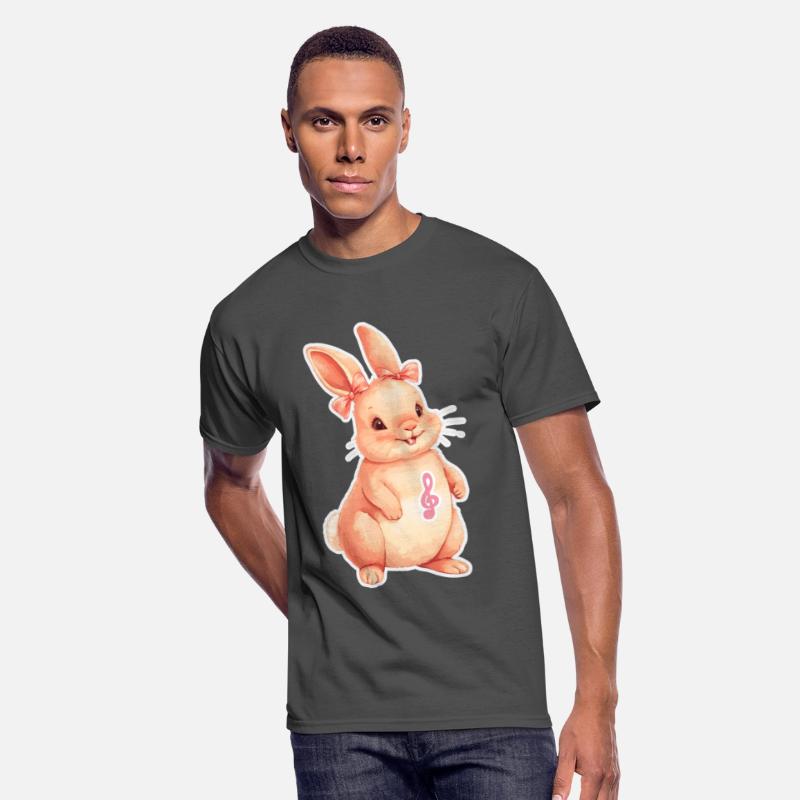 Adorable Bunny with Musical Note