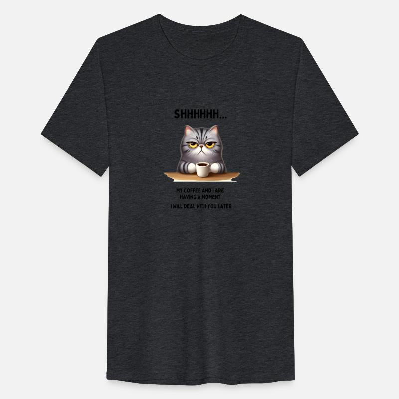Adorable & Relatable Morning Mood Cat Tee