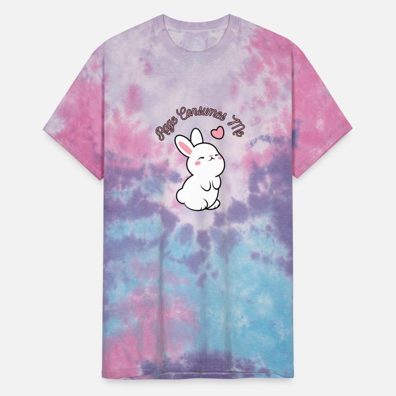 Adorable White Bunny With Pink Ears