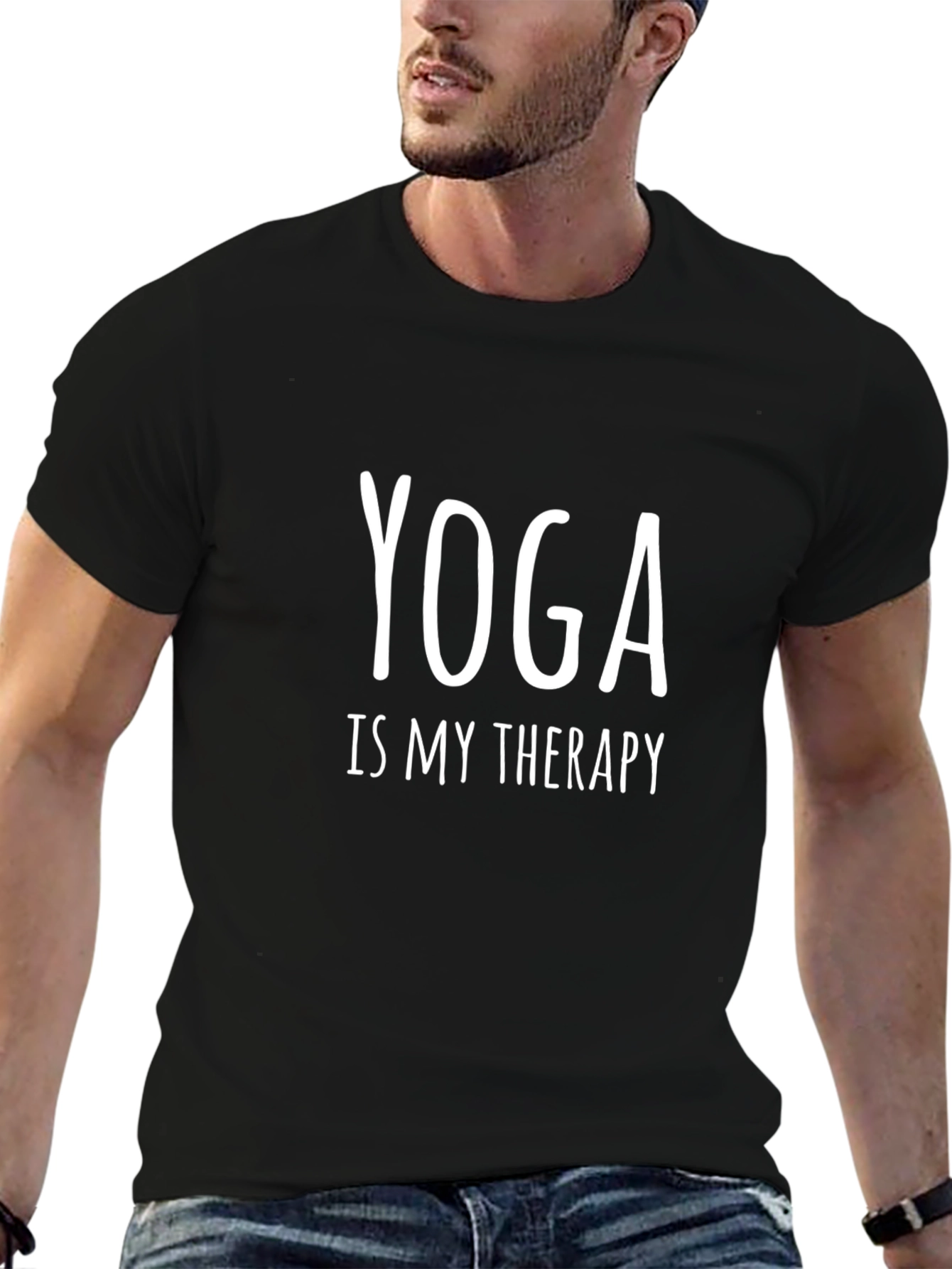 Yoga Is My Therapy Graphic Tee