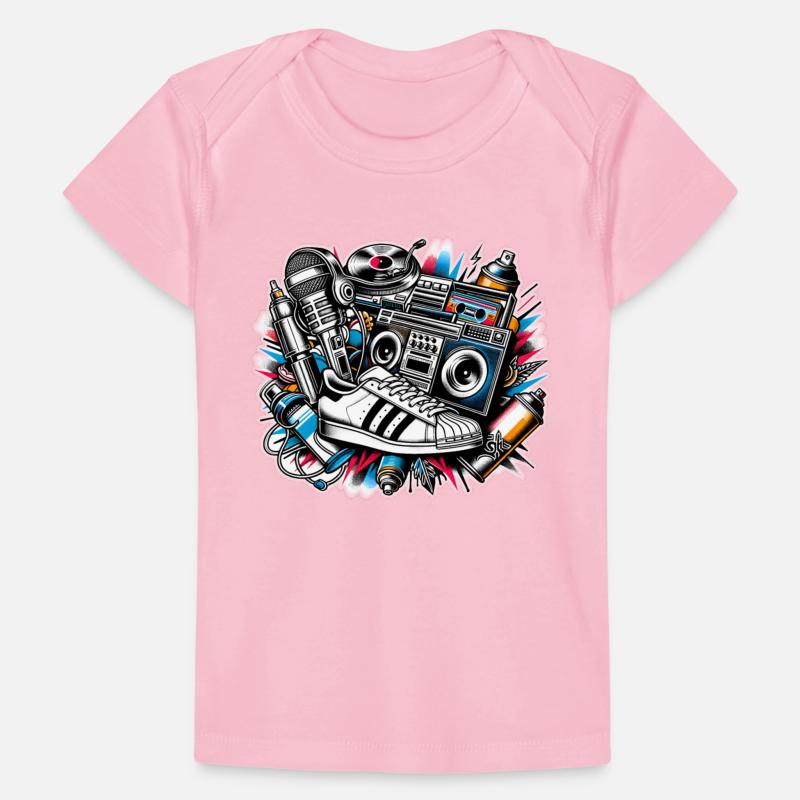 AI 1980s Hip Hop Collage