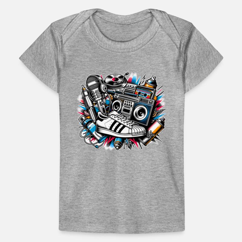 AI 1980s Hip Hop Collage