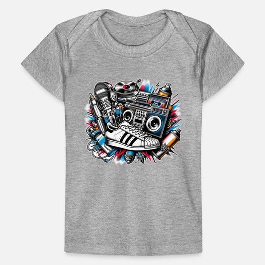 AI 1980s Hip Hop Collage