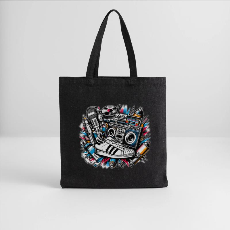 AI 1980s Hip Hop Collage