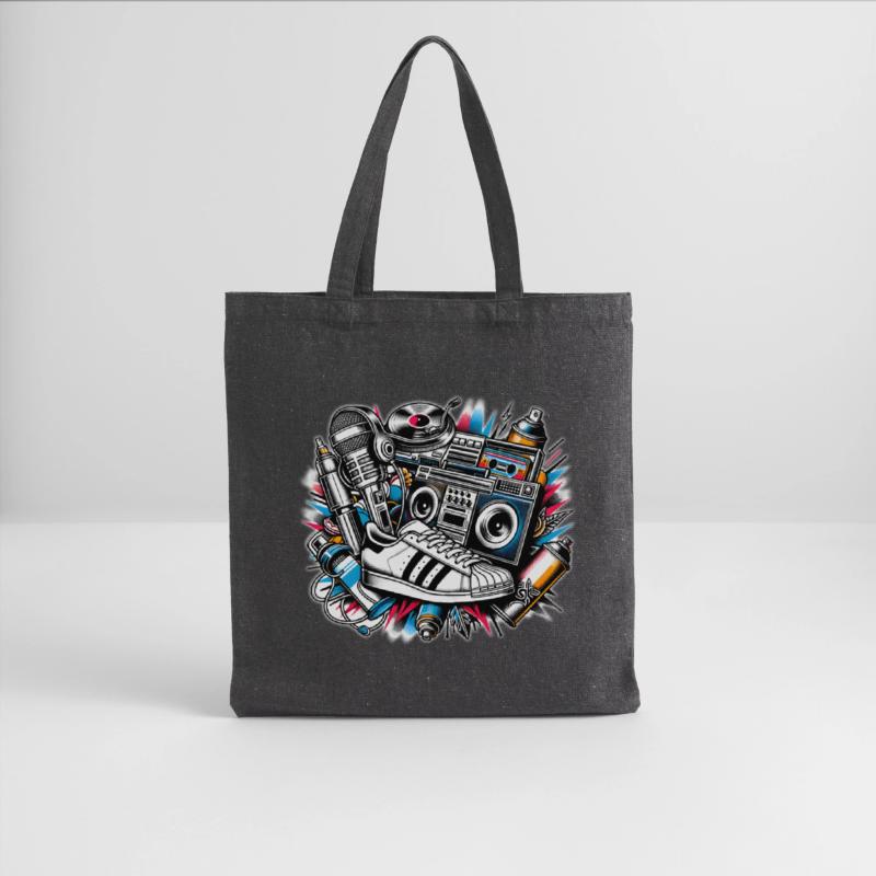 AI 1980s Hip Hop Collage