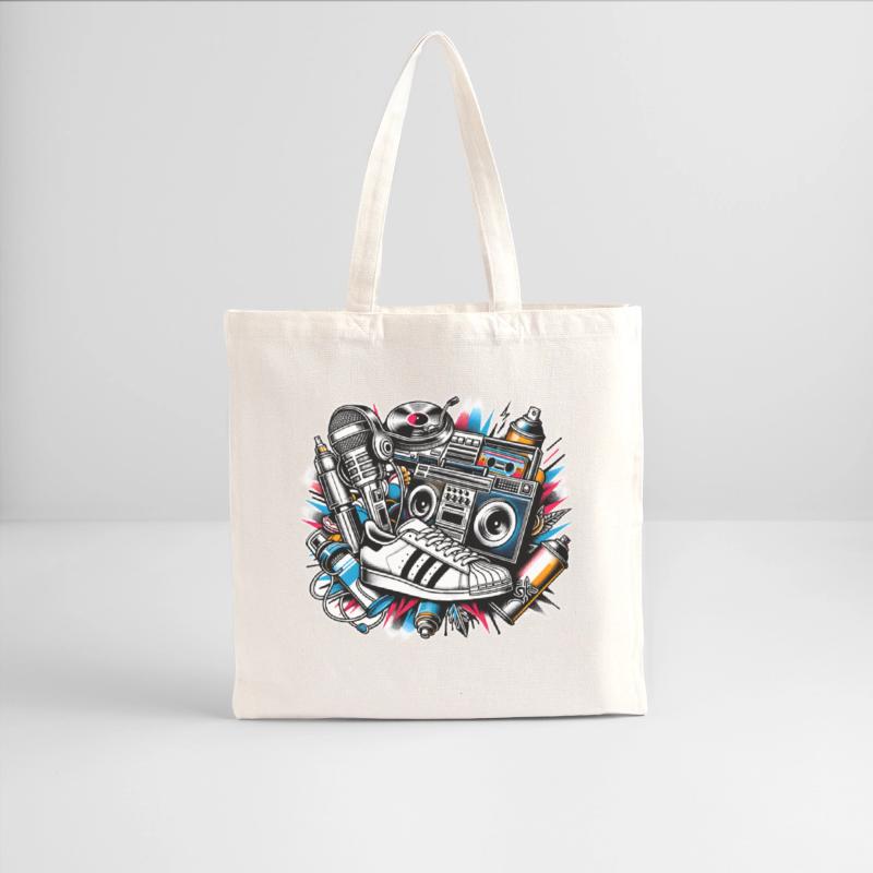 AI 1980s Hip Hop Collage