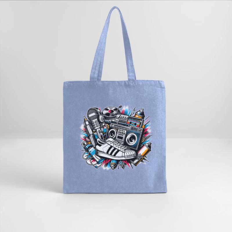 AI 1980s Hip Hop Collage