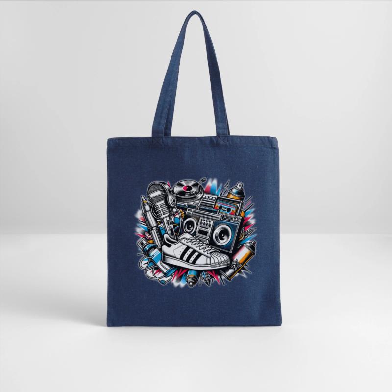 AI 1980s Hip Hop Collage